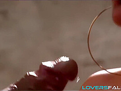 Busty Tits Penis Lover Screwing Knob In Assfuck Pose