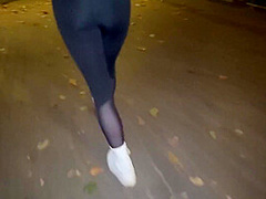 Spontaneous Fuck On A Bench With At Night