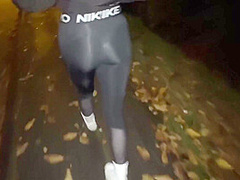 Spontaneous Fuck On A Bench With At Night