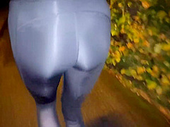 Spontaneous Fuck On A Bench With At Night