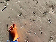 I Wet My Diaper In The Beach Iamlittlekathy 1080p