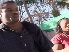 Her Huge Tits Bounce With Every Thurst He Makes In Her Warm Cunt