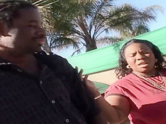 Her Huge Tits Bounce With Every Thurst He Makes In Her Warm Cunt