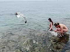 4girl Naked Sunbathing And Swimming On Island Vacation With Sammy Adriana Miss Pussycat Rebeka Ruby