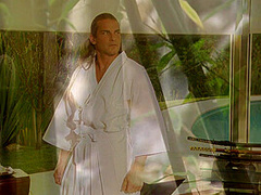 Samurai Knight fucking blonde slut! by Villa outdoor fun