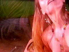 Just When They Started Eating Pussy A Cock Appears For Them To Suck And Fuck