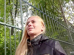 German Scout And Haley Hunter In Shy Teen Without Tattoos Talk T