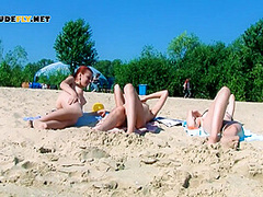 Young Nudist With Tiny Tits That Is Soaking Up The Sun