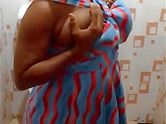 Real Africans - POV CellPhone Footage Gonzo Blowjob in Public Bathroom