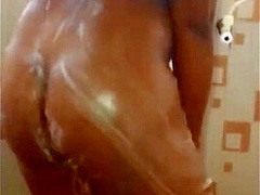 Real Africans - POV CellPhone Footage Gonzo Blowjob in Public Bathroom