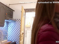 Big Dick Anal Sex For Skinny Teen With Veronica Clark, German Scout And Big Dicks