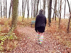Bbw Squirtin On The Nature Trail