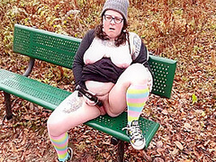 Bbw Squirtin On The Nature Trail