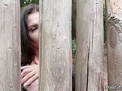 Clea Gaultier, Mariska X And Sam Bourne - Gets Outdoor Anal