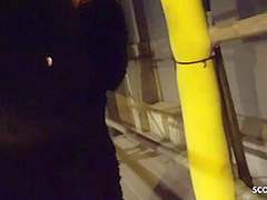 Crazy Pink Hair Latina Girl Lilian Get Eye Rolling Orgasm At Pickup Sex - German Scout