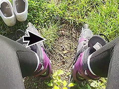 Remote Controlled Vibrator While Exercising In Public Ends With Hot Anal
