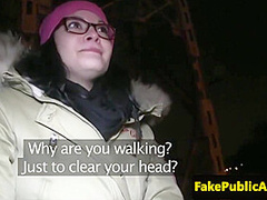 Cumswallowing Hungarian Fucked In Public For Cash From A Stra