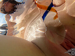 Underwater Masturbating In Jacuzzi With Stunning Teen Phoenixa