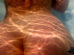 Underwater In A Rooftop Jacuzzi With Fresh New Girl Eveniya