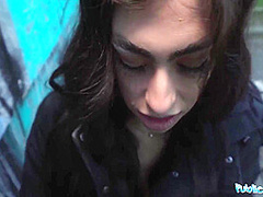 Sexy Colombian Babe Sucks And Fucks In Public Place