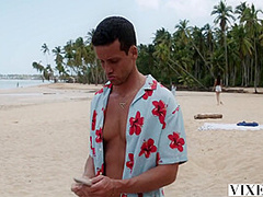 Incredible Xxx Scene Beach Crazy Full Version - Vanessa Alessia, Alex Spitter And Vanessa B