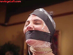 Sub public anal slut fucked in group whipping session