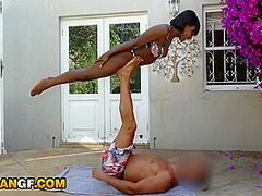 Black Hotties Tight Booty Hole Splits Wide For White Cock - African Girlfriend