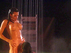 Two Hot Lesbian Artists Have Fun In Their Lesbian Shared Apartment - LezdomAustria