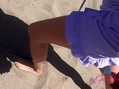 Summer Vixen In Gfe Session With Beach Babe Giving Amazing Blowjob