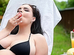 A Milf With Gorgeous Curves Enjoys Double Penetration With Sofia Rae, Ian Scott And Erik Everhard