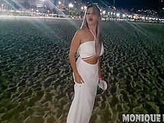 Monique Lopes - Interracial Na Areia Da Praia Do Rio De Janeiro Em Copa 9 Min