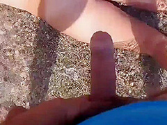 He Piss Into My Open Pussy N I Pee His Lure For Better Bite # Nudism Adventure On Wild Beach 10 Min