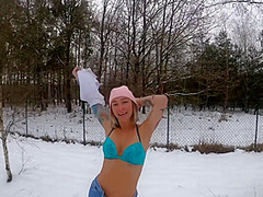 Polish Chick Goes Crazy On My Dick After Blowjob On The Snow With Crazy Dick And Owiaks