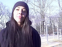 Swiss Tattoo Model Lady Fiina Gets Fucked Dirty At Her First Porn Casting With Bigger Cock, German Scout And Inked Girl