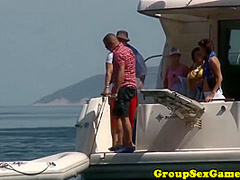European Beach Sexgames With Nymphomaniac Bikini Babes Being