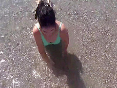 Max Sex, Pretty Face And Anna Sky - Hot Sex Trip To The Sea In Montenegro With Blowjob And Oral Creampie 12 Min