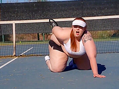 Mia Dior In Fucks Gibby The Clown After Playing Tennis