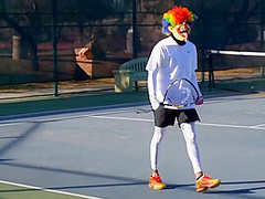 Mia Dior In Fucks Gibby The Clown After Playing Tennis