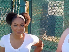 Mia Dior In Fucks Gibby The Clown After Playing Tennis