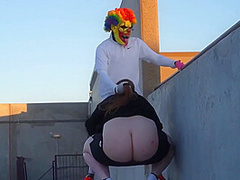 Mia Dior In Fucks Gibby The Clown After Playing Tennis