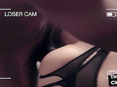 IR SPH babe fucked in front voyeur loser with small dickie