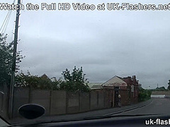 British Flasher Bonnie Rose Pissing Under a Bridge by UK-Flashers