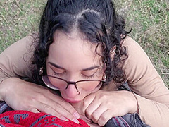 I Get A Girl In The Forest She Gives Me A Blowjob And I Fuck Her Ass