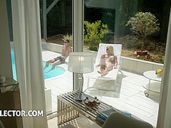 Hot Blonde Having Mmf Threesome With Candee Licious