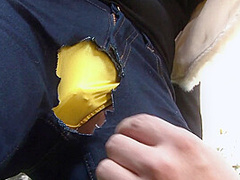 Stunning Japanese brunette gets her share of a jizz load by Blowjob Fantasies from Japan