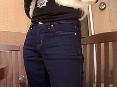 Stunning Japanese brunette gets her share of a jizz load by Blowjob Fantasies from Japan