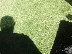Josie Sunbathing And Masturbating On The Roof Terrace