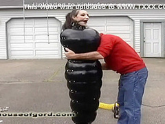Inflated And Exercised In Rubber