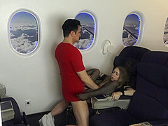 Foot Fetish Sex With Stewardess While In Air Plane - FemdomSex