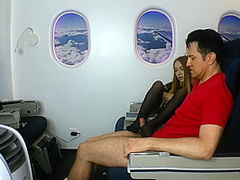 Foot Fetish Sex With Stewardess While In Air Plane - FemdomSex